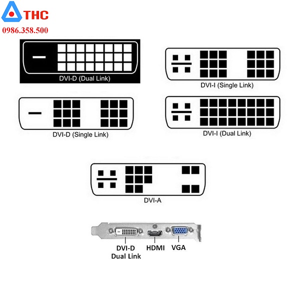 Dây cáp chuyển DVI-D sang VGA